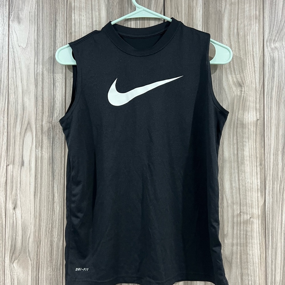 Nike Black Dri-FIT Sleeveless Shirt